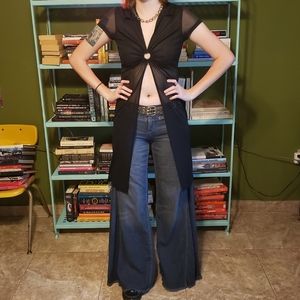 Free People Baggy 90s Soft Cotton Low Rise Jeans